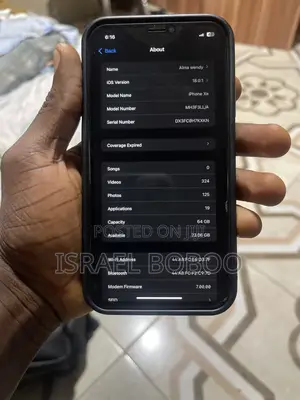 Apple iPhone XR 64 GB Black