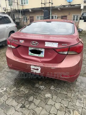 Hyundai Elantra Limited 4dr Sedan (1.8L 4cyl 6A) 2015 Burgundy