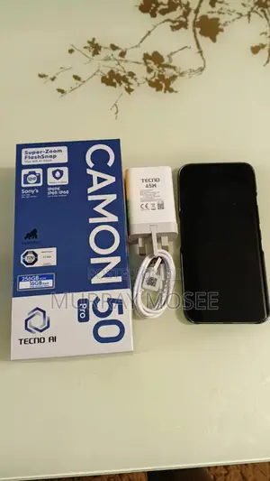 Tecno Camon 50 Pro 256 GB Black