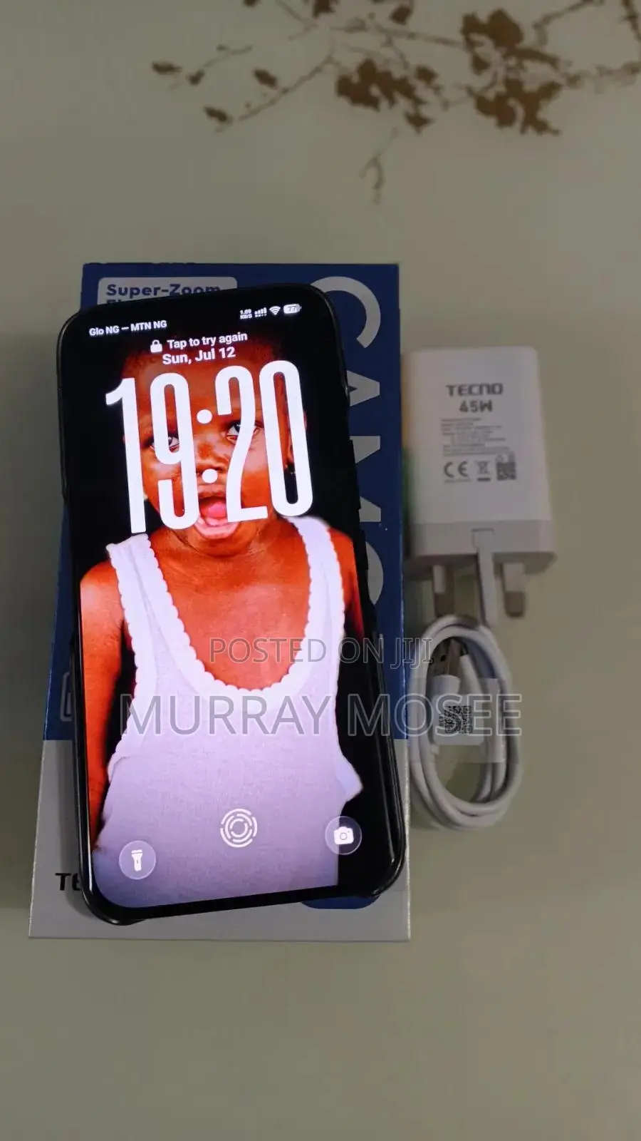 Tecno Camon 50 Pro 256 GB Black