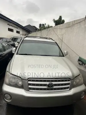 Toyota Highlander 2003 Silver
