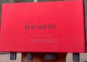 New Focusrite Soundcard for Quality Music Production