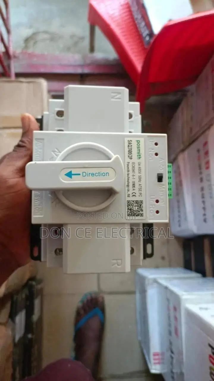 Single Phase Automatic Change Over Switch