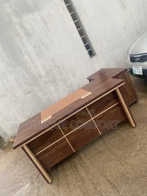 Imported Executive Office Table, Extension and Drawer