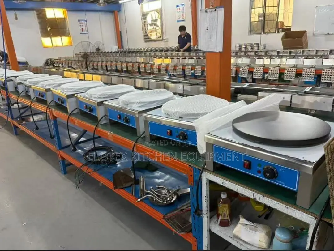 Commercial Egg Frying