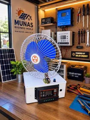 400watt Compact Solar Generator + Dc Fan