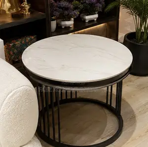 2-in-1 Marble Center Table