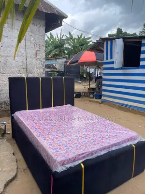 6by4 Bedframe With Mattress Available