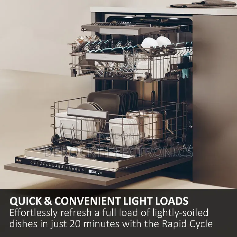 Haier Integrated 14-Place Settings Dishwasher