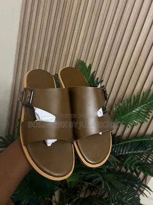 Handmade Men Slick Slippers