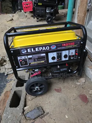 This Is Elepaq Constant Petrol Generator 4.5kva 100%Copper Coil