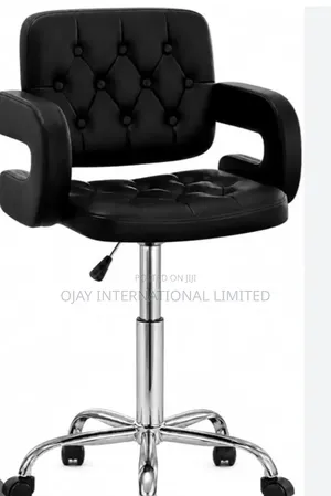 Executive Button Shape Bar Stool With One Year Warranty