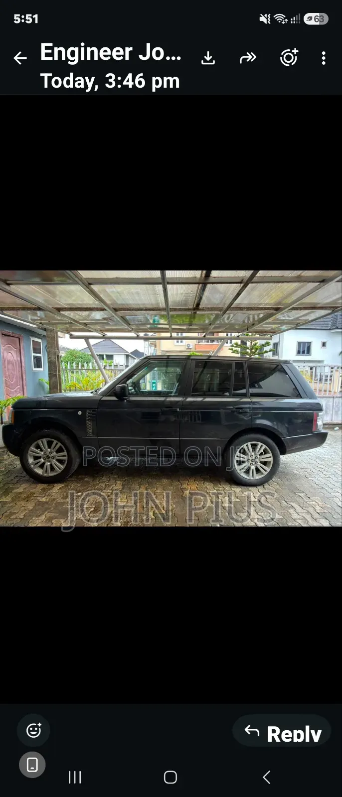 Land Rover Range Rover Vogue 2011 Black