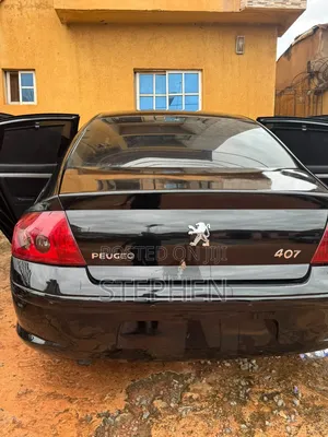 Peugeot 407 2006 Black