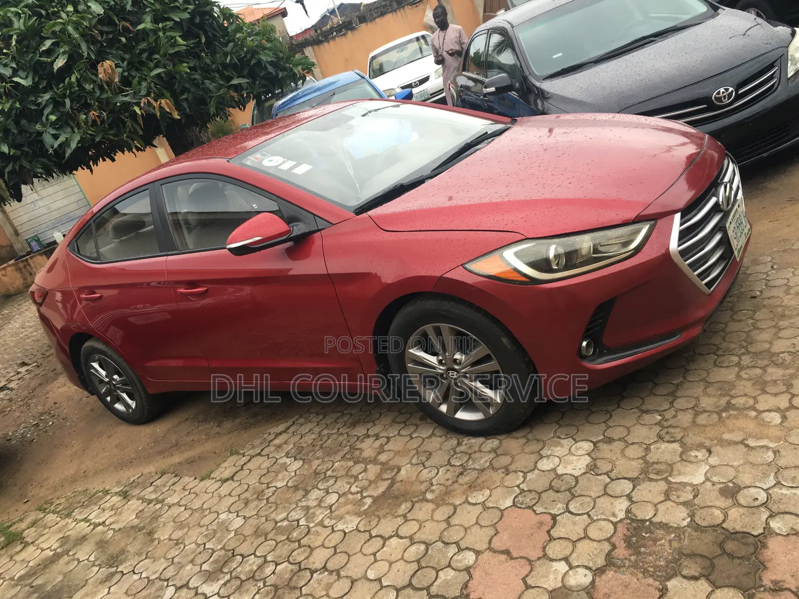 Hyundai Elantra 2017 Red
