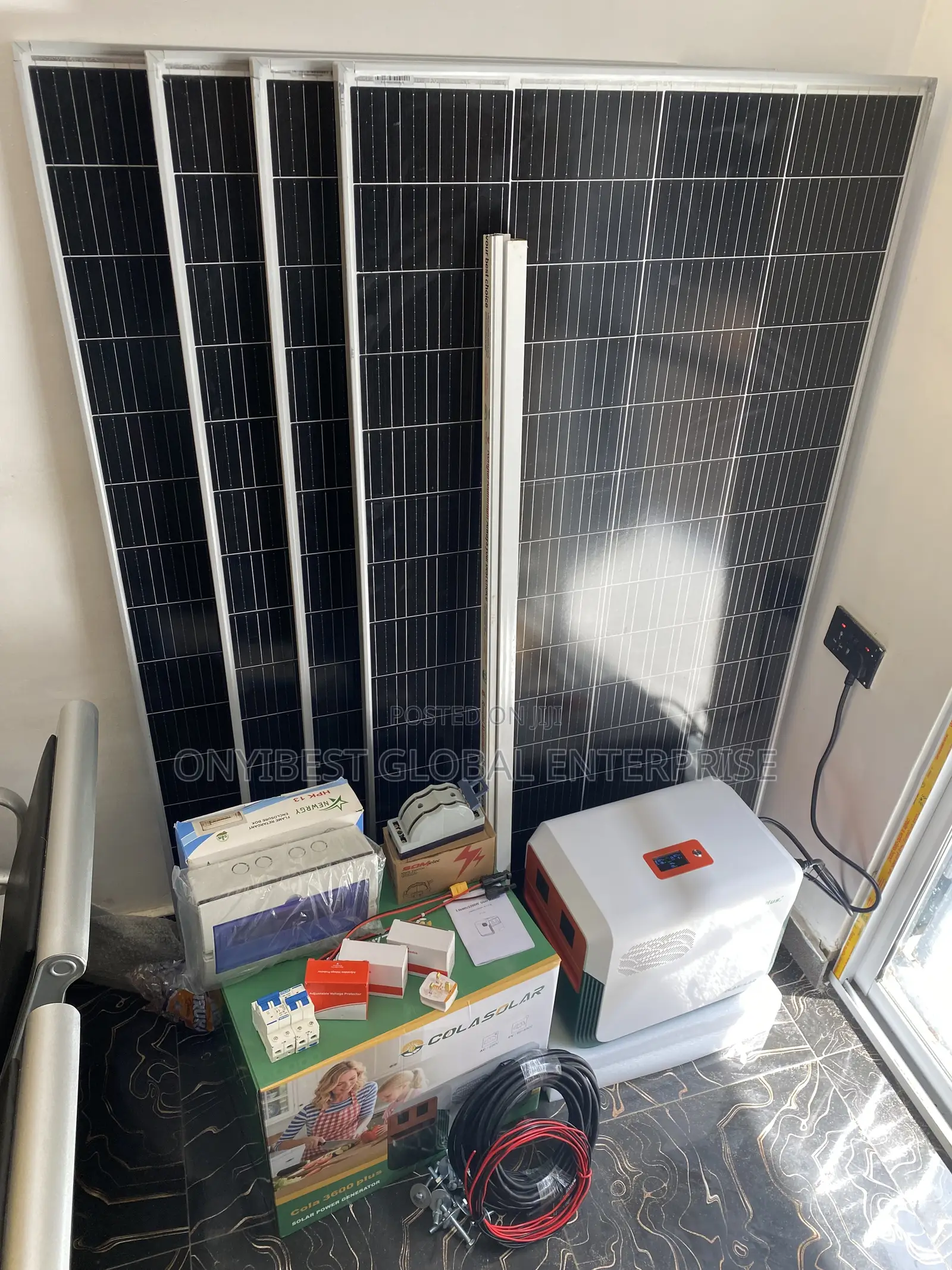 Full Solar Power Package Ready for Delivery