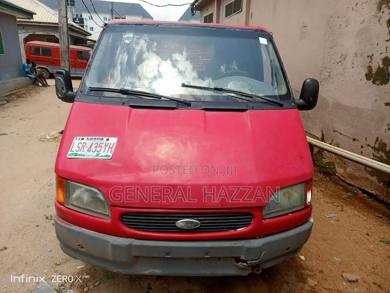 Ford Transit 2002 Red
