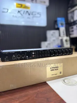 Behringer U-Phoria Umc1820 Audio Interface With 18 Input and 20 Output