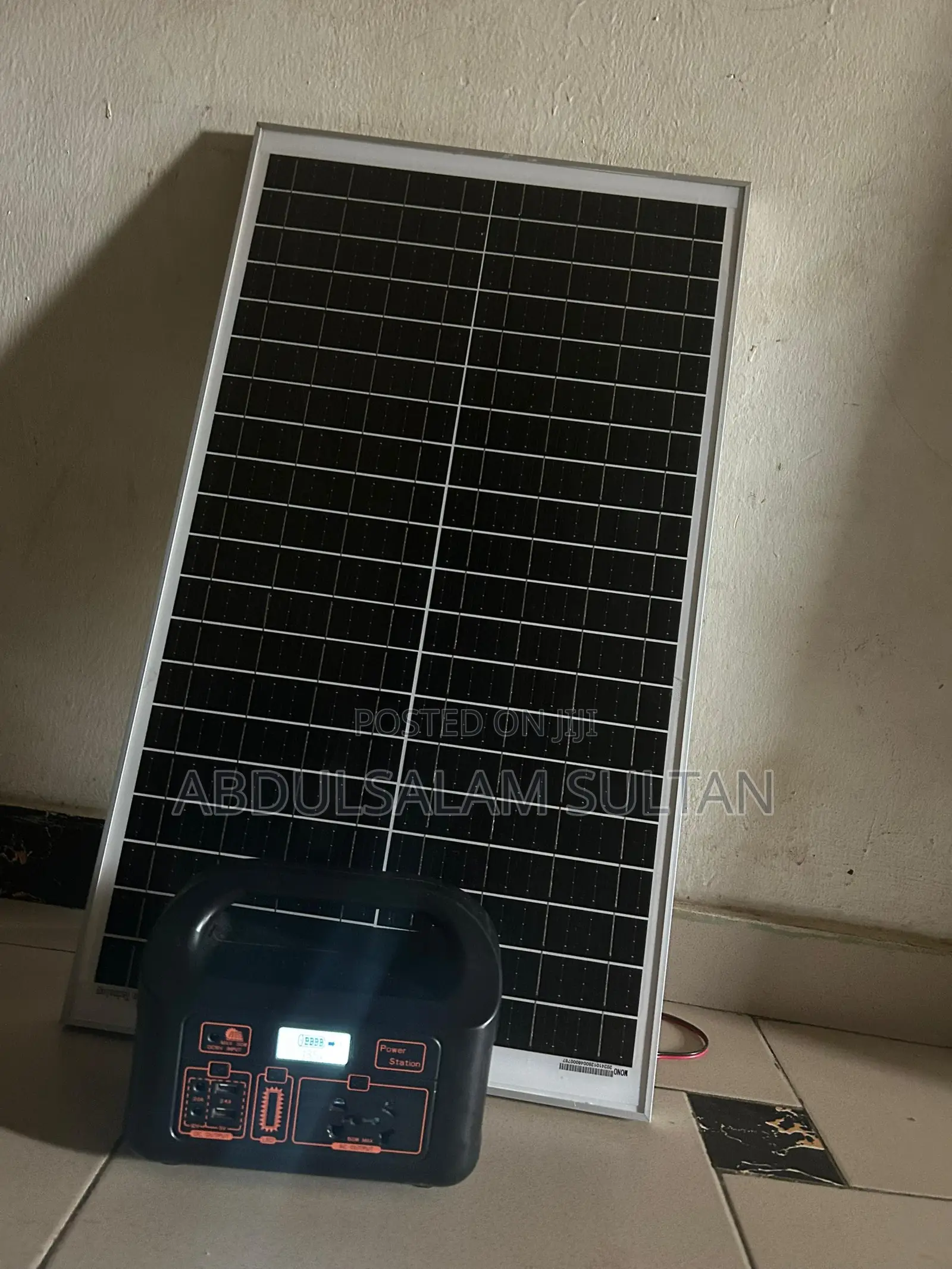 Solar Generator With Panel 150 Watts