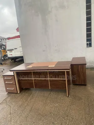 Brand New Executive Office Table With Extension and Side Drawer