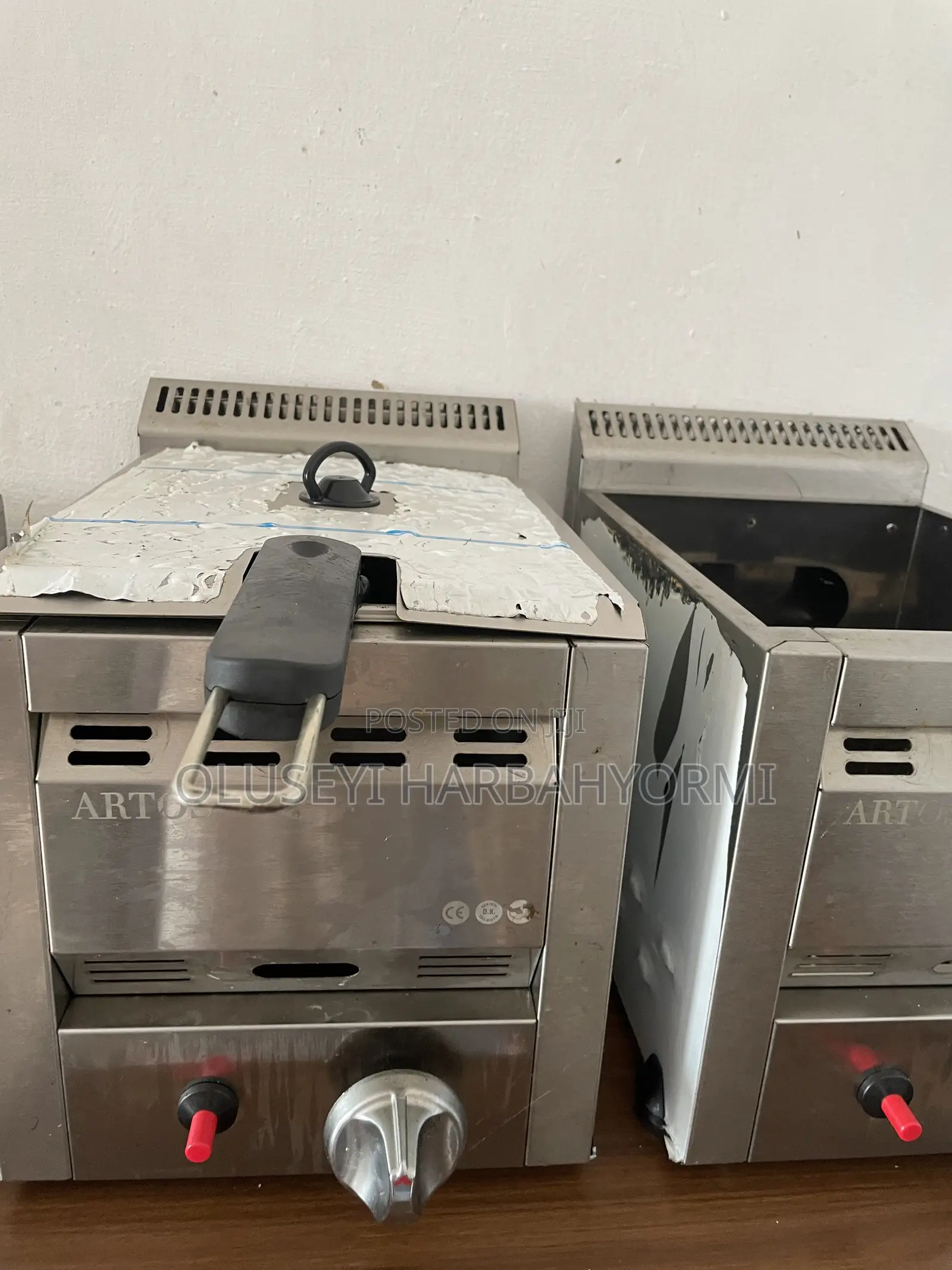 Industrial Griller and Deep Fryer