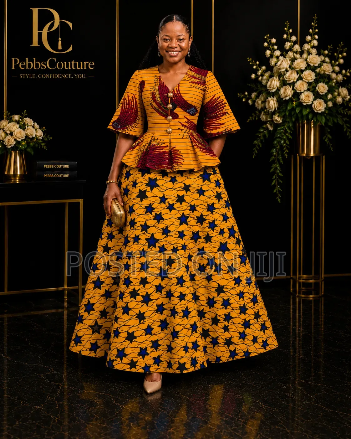 Ankara Two Piece Dress