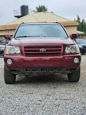 Toyota Highlander 2004 Maroon