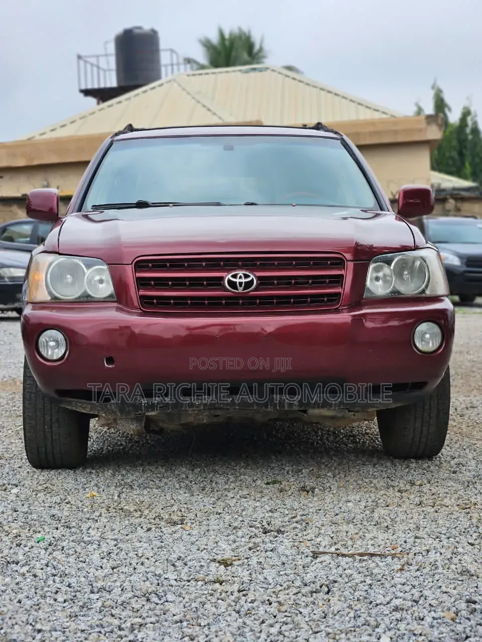 Toyota Highlander 2004 Maroon