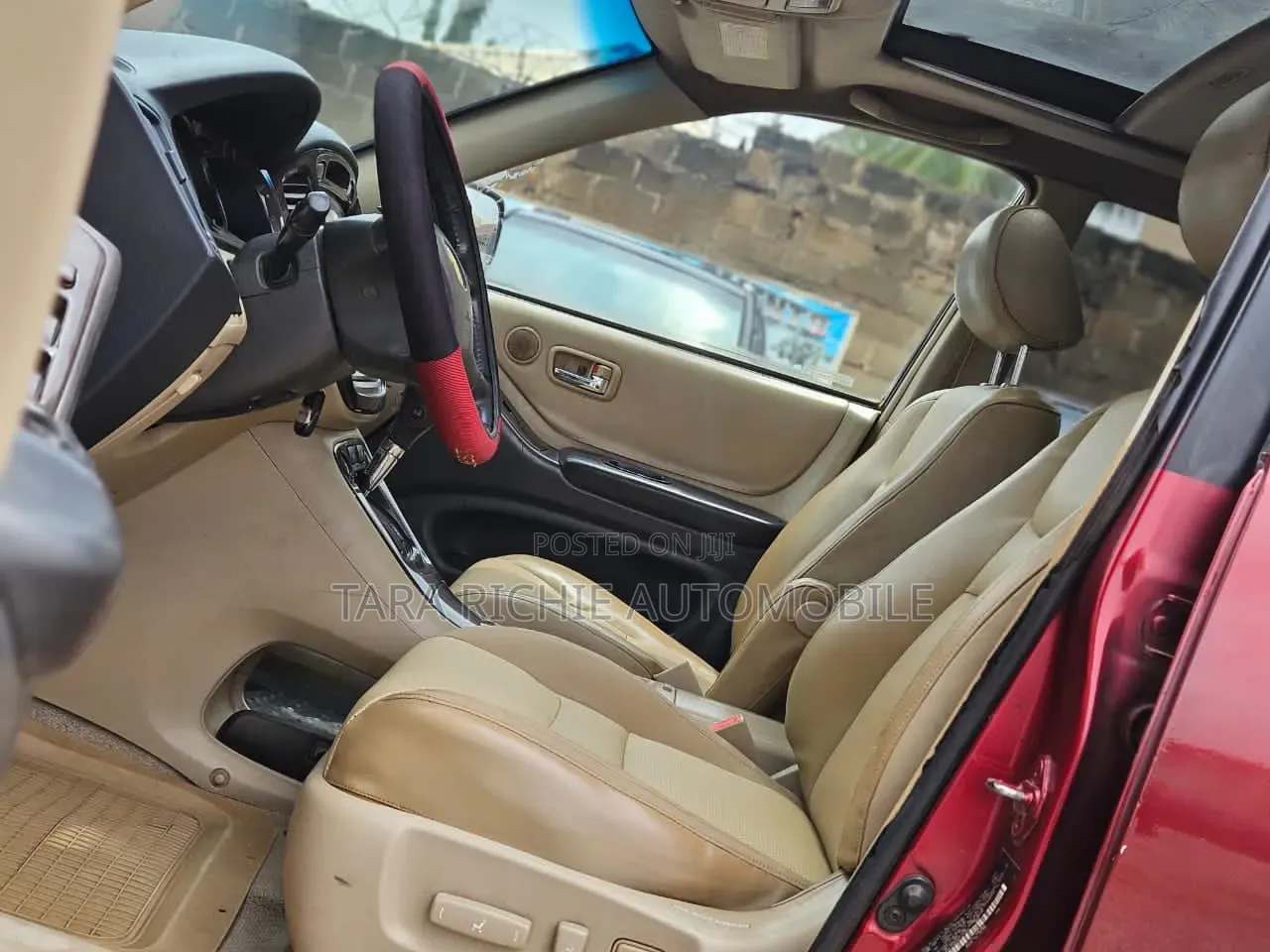 Toyota Highlander 2004 Maroon