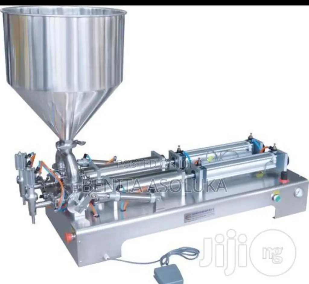 Double Nozzle Paste Filling Machine