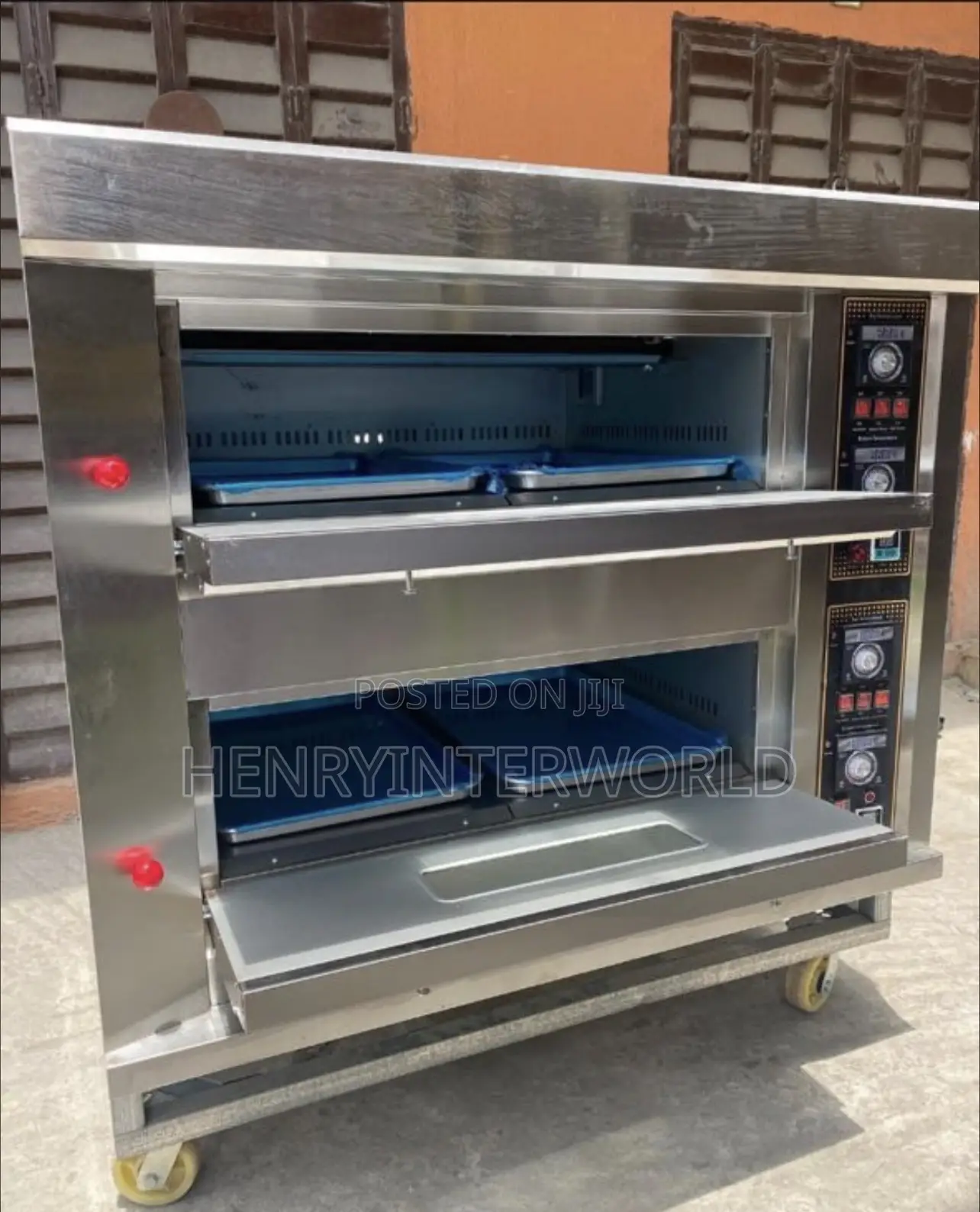 2 Deck Oven 4 Trays