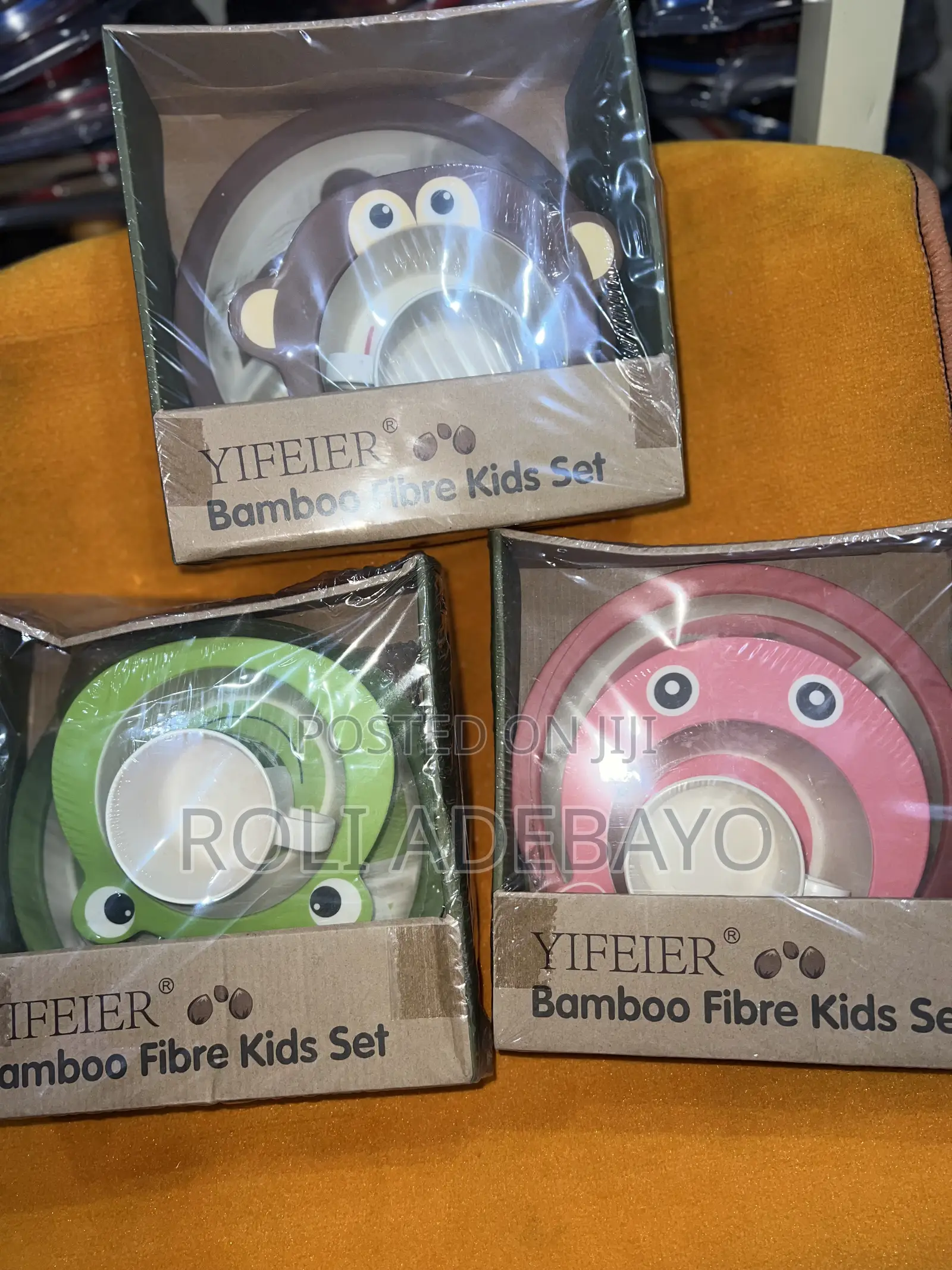 Bamboo Fibre Dinnerware Kids Set