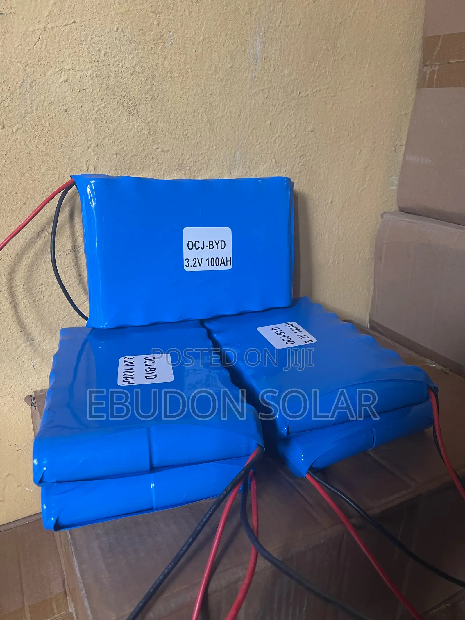 Solar Lithium Battery 3.2volts