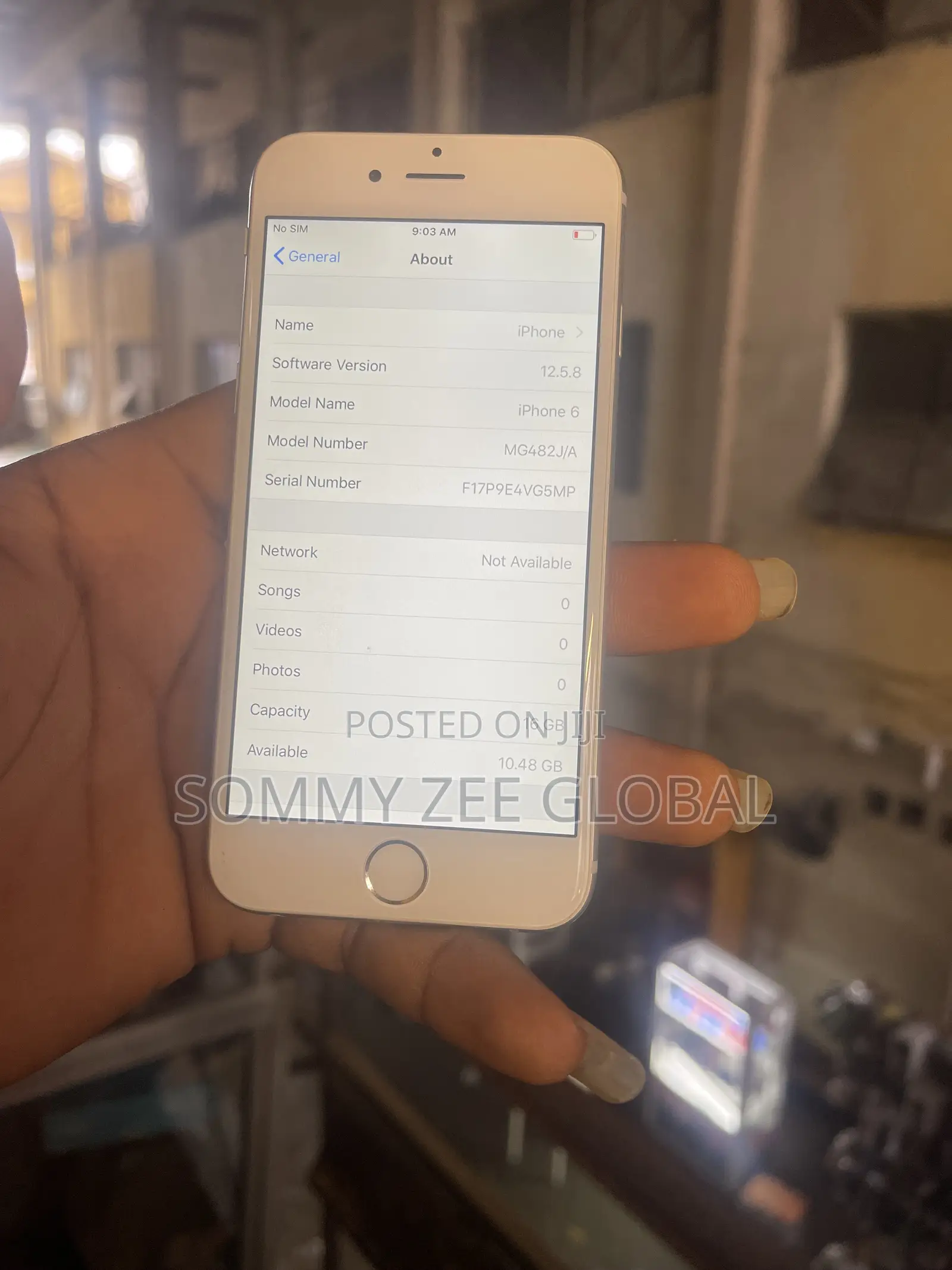 Apple iPhone 6 16 GB Silver