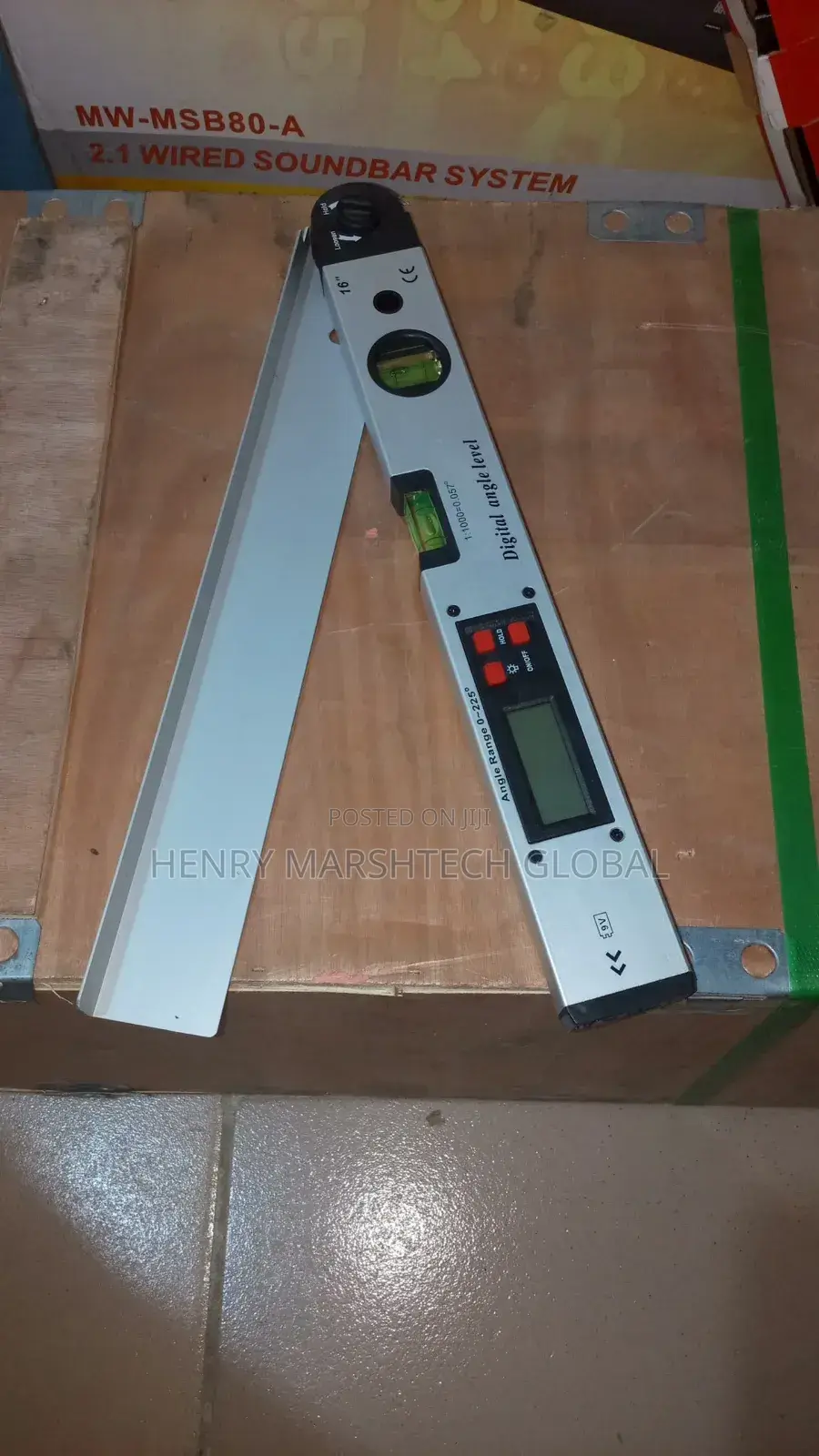 Digital Angle Level (Plum)