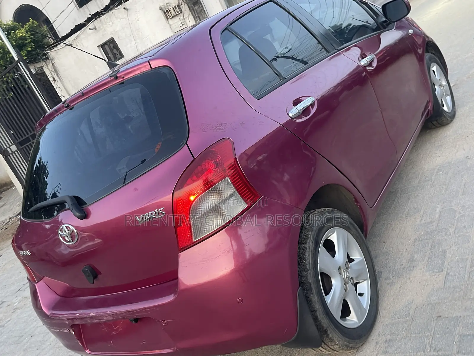 Toyota Yaris 2010 Red