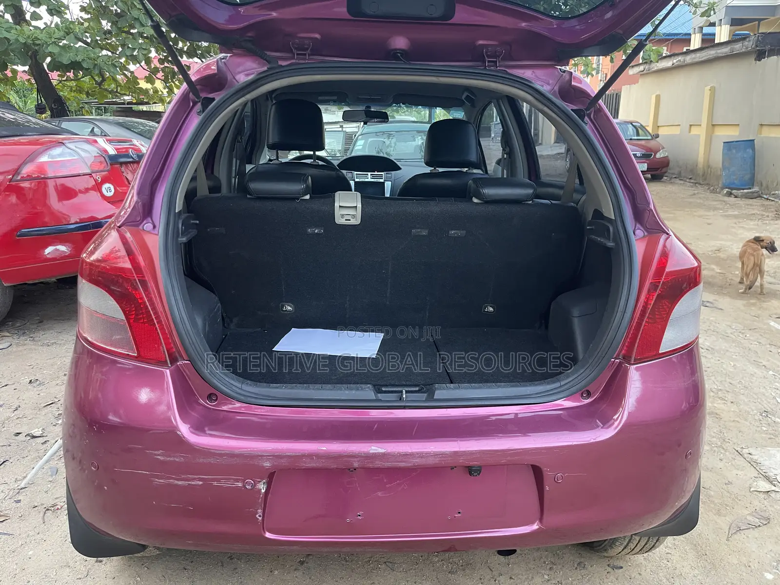 Toyota Yaris 2010 Red