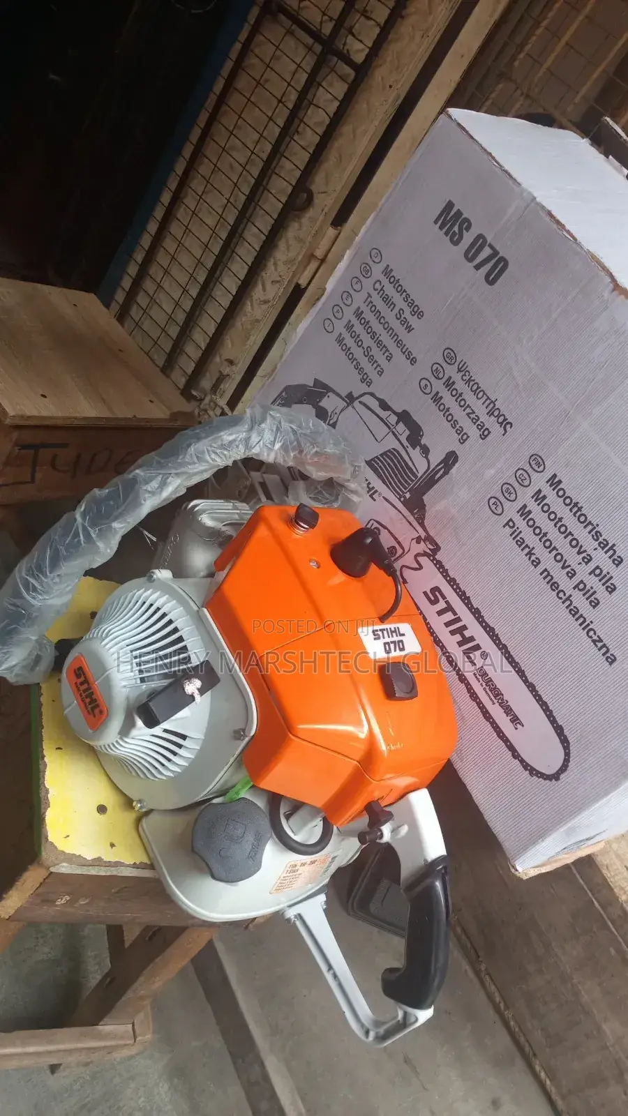 Gasoline Chainsaw ( Stihl Ms 070 )