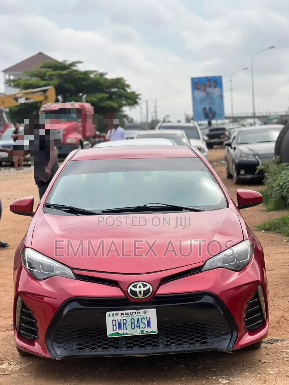 Toyota Corolla 2015 Red