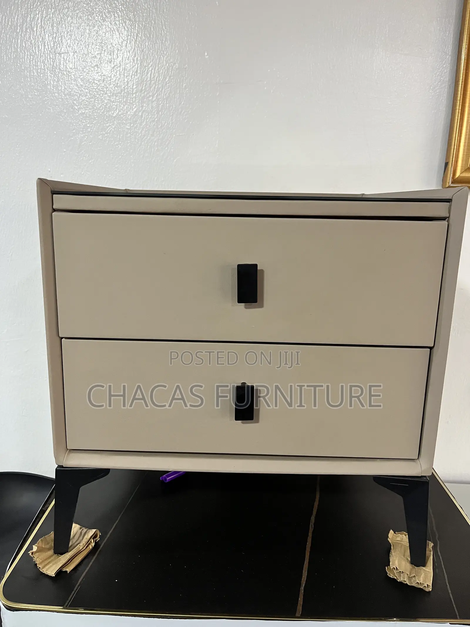 Premium Smart Nightstand With Bluetooth Speaker – Sleek Grey