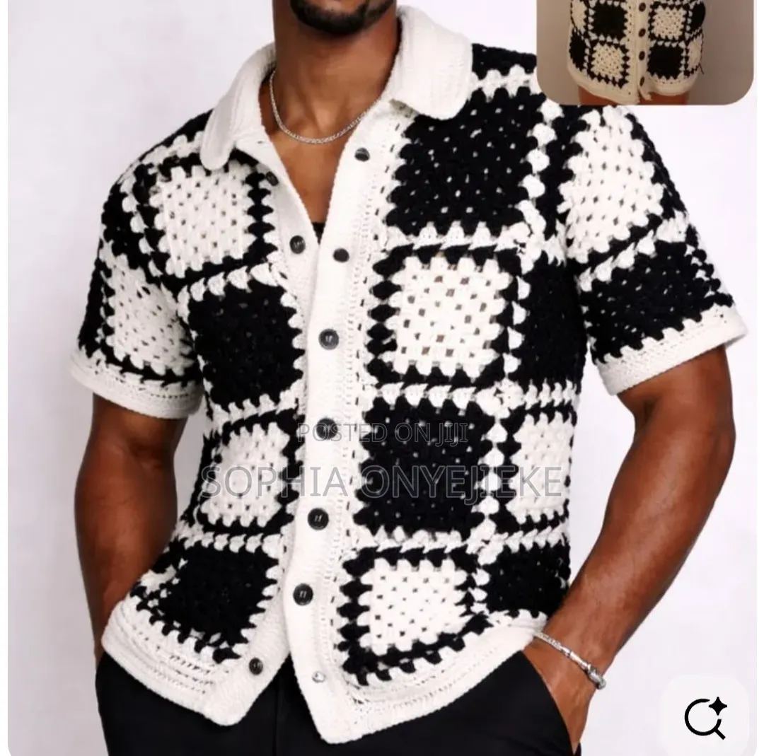 Crotchet Granny Square Shirts