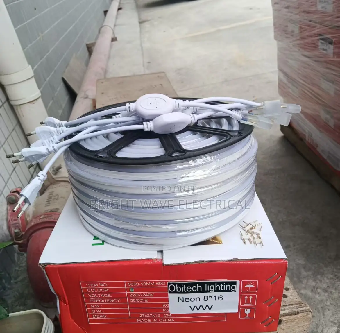 Neon Rope Light 50mtrs Bundles