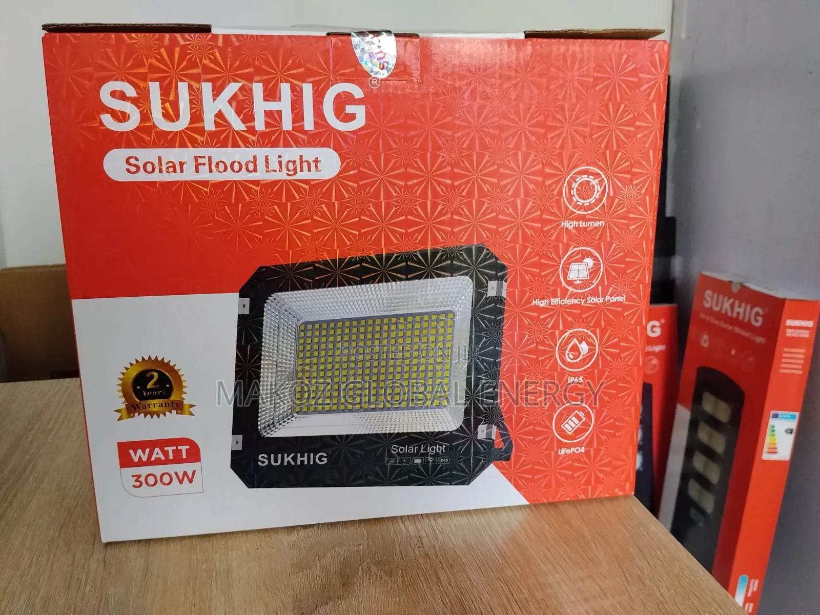 Sukhig 300w Solar Flood Light