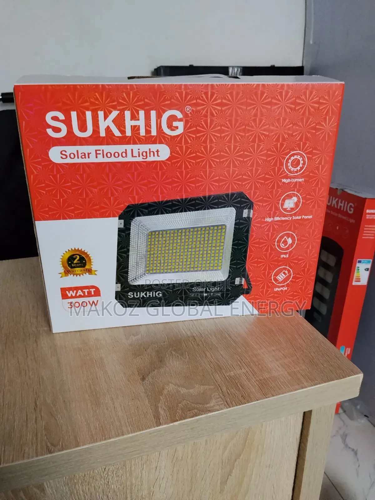 Sukhig 300w Solar Flood Light