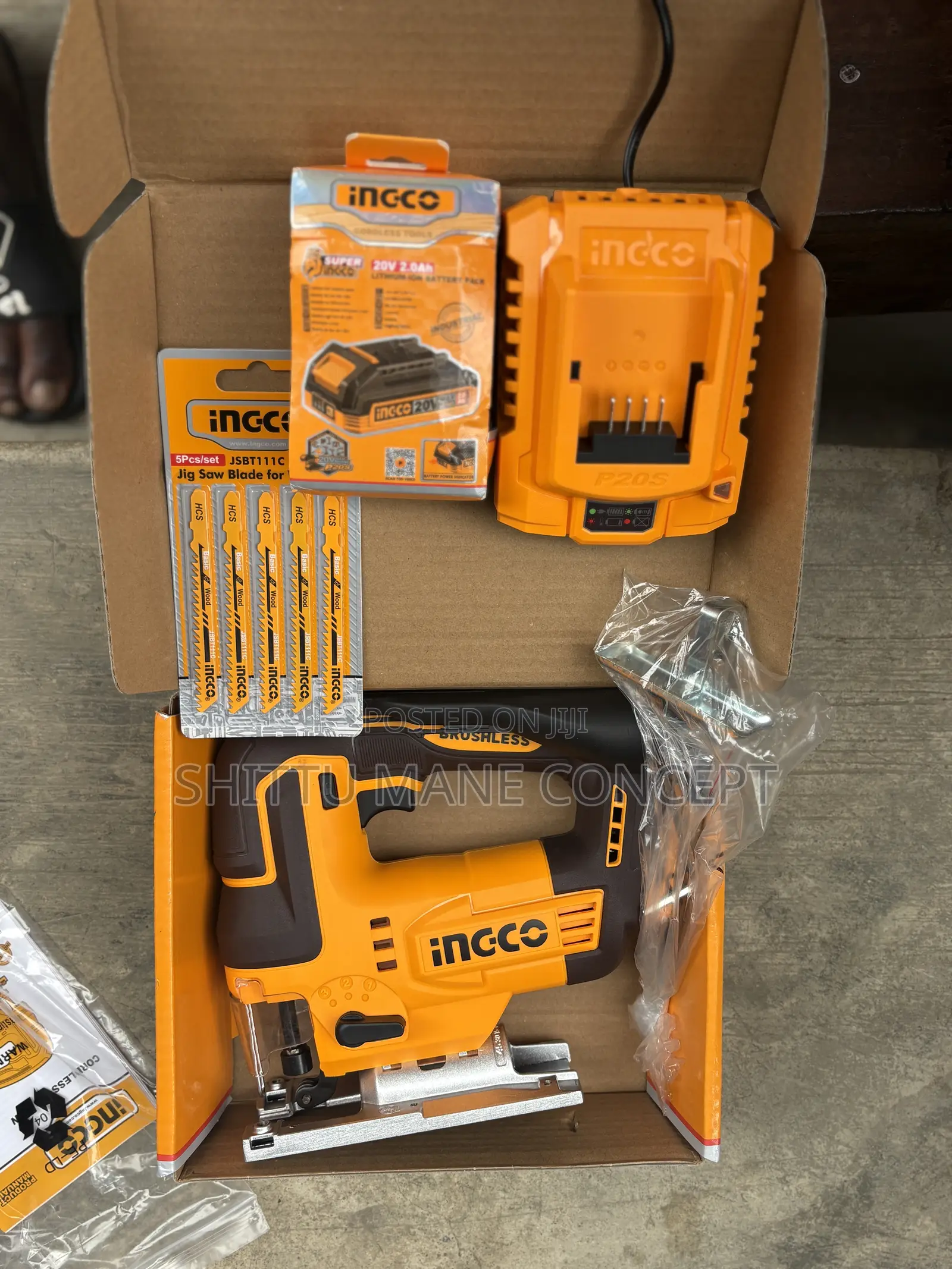 Cordless Jig Saw Machine Ingco