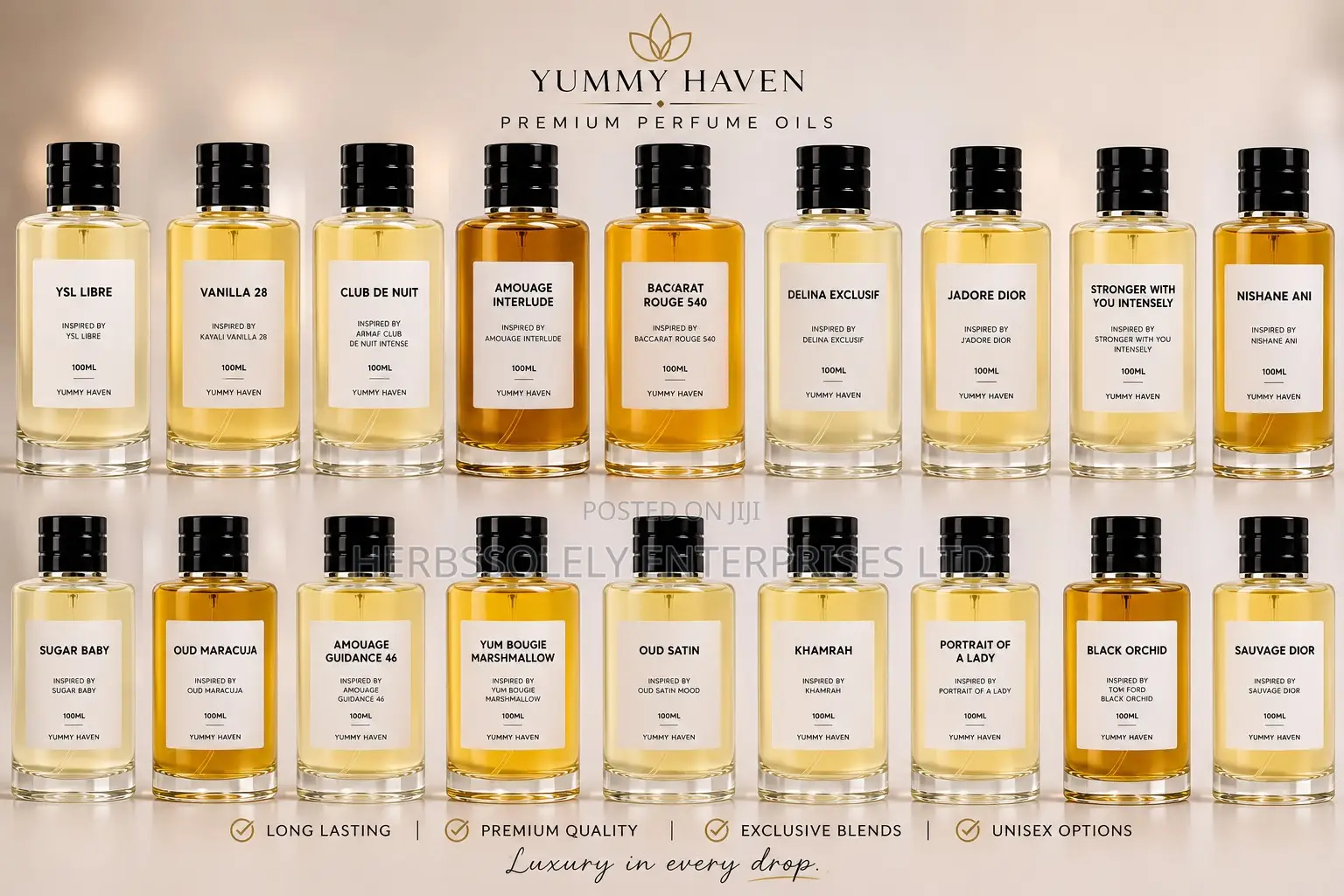 Premium Designer Perfume Oils | Long Lasting 30mls