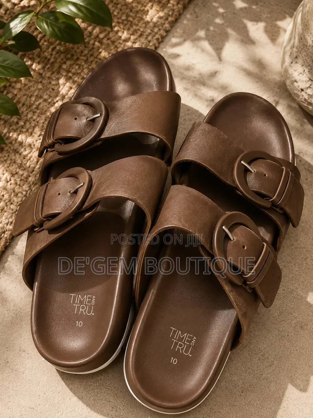 Quality Men Palm Slippers