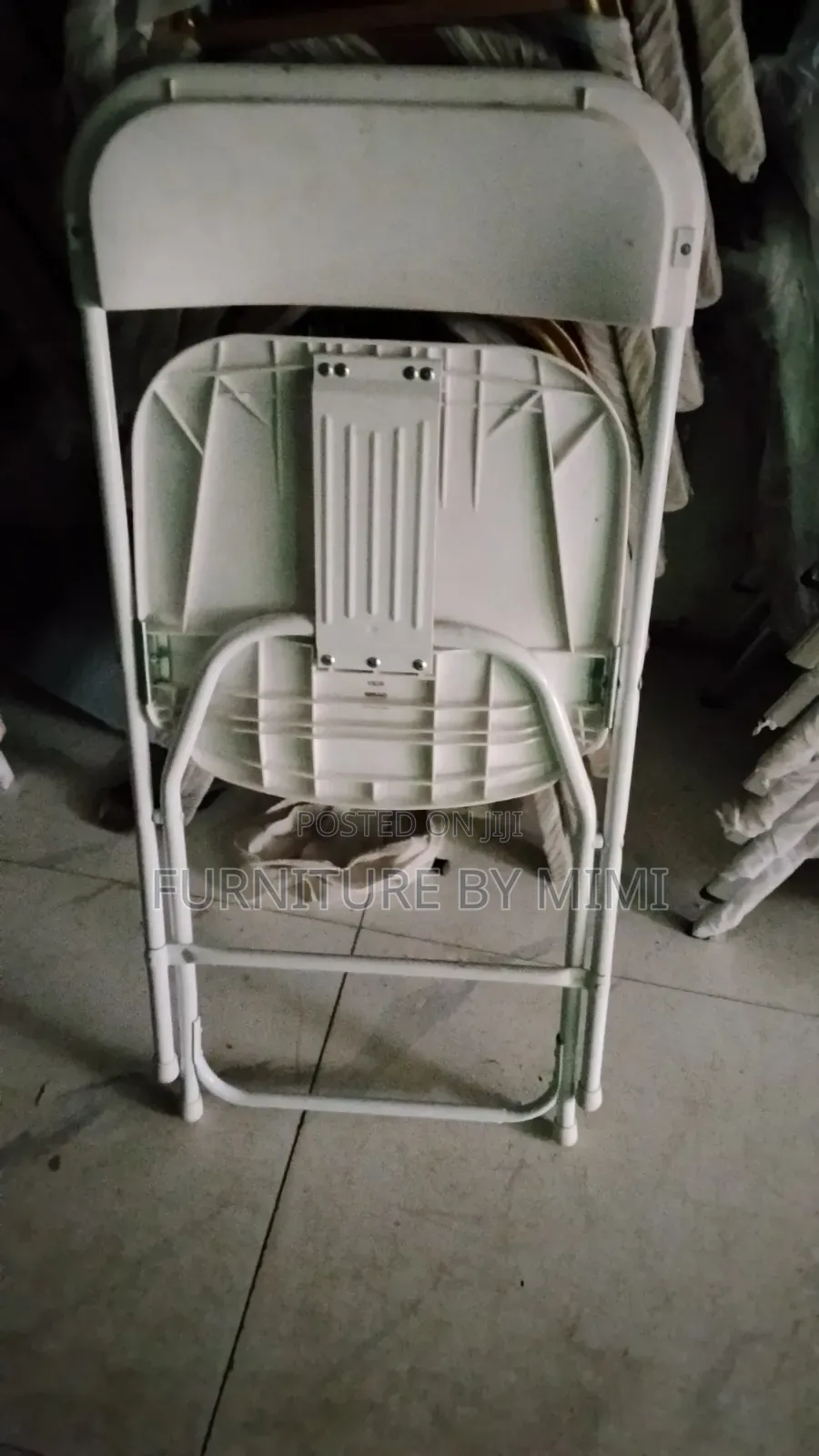 Premium White Folding Chairs for Events, Churches Training