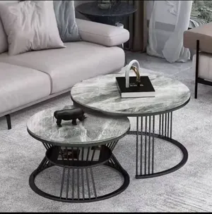 2 in 1 Marble Center Table