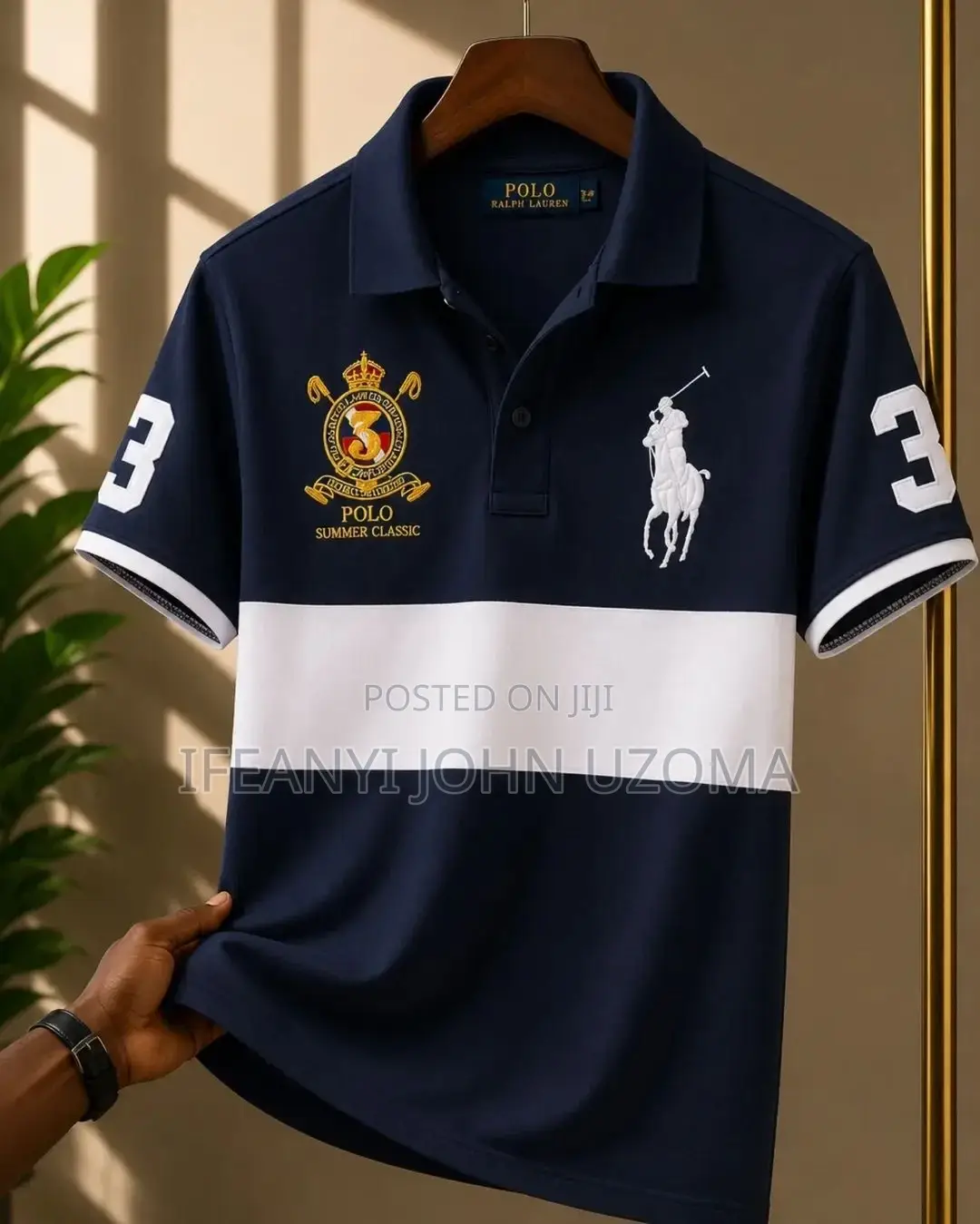 High Quality Men Collar Tshirt